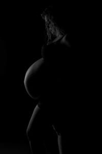 EsteemBoudoir-Atlanta-Phoenix-Boudoir-Photographer-maternity-bodyscape-black-and-white